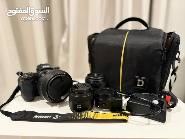 فرصة كاميرة نايكون Nikon Z7ii كالجديده مع العدسات وملحقاتها