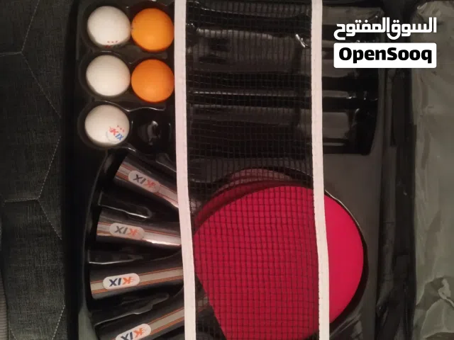 تنس طاولة بحالة جيدة ومستعمل في مضربين مش مفتوحات لسه مجلتنات