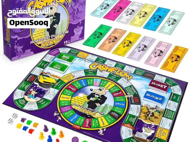 Rich Dad CASHFLOW Board Game, Educational Business & Finance Literacy Game, Ages 14 & Up - Financial
