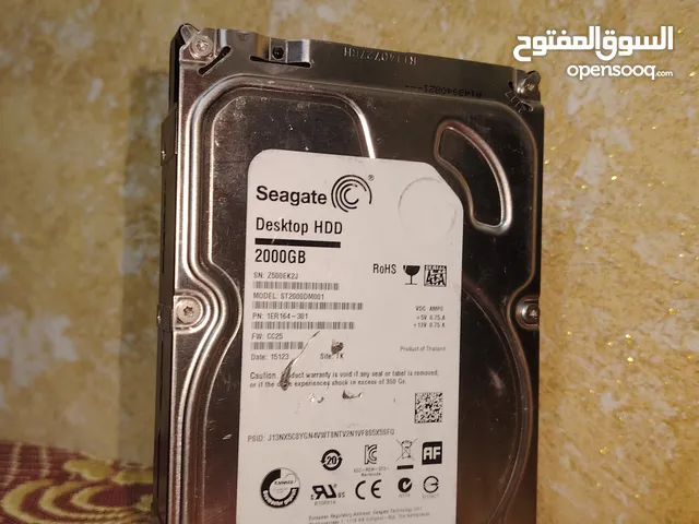 HDD Seagate 2000GB للبيع