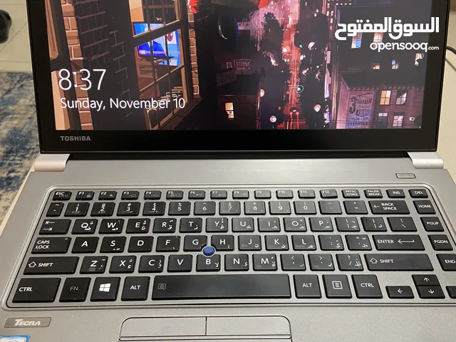 Toshiba tecra Z40-c ..i5 6300.. 16gb ram شاشه تدعم اللمس.. بالاضافه الى الدخول بالبمصه