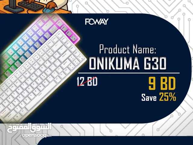 ONIKUMA G30 KEYBOARD