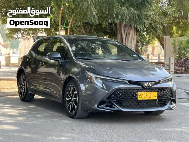 تويوتا  كورولا هاتشباك 2023 corolla hatchback المشى فقط الفين جديدة تسجيل جديد بحادث جداً بسيط