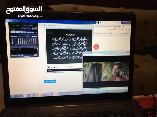 لاب توشيبا مستعمل قديم. جميع مكالماتي مسجله بالصوت والوقت والتاريخ