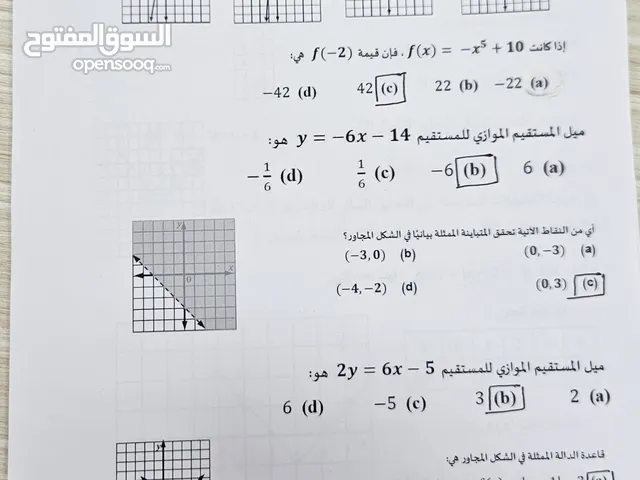 مدرس رياضيات المرحلة الثانوية في المحرق