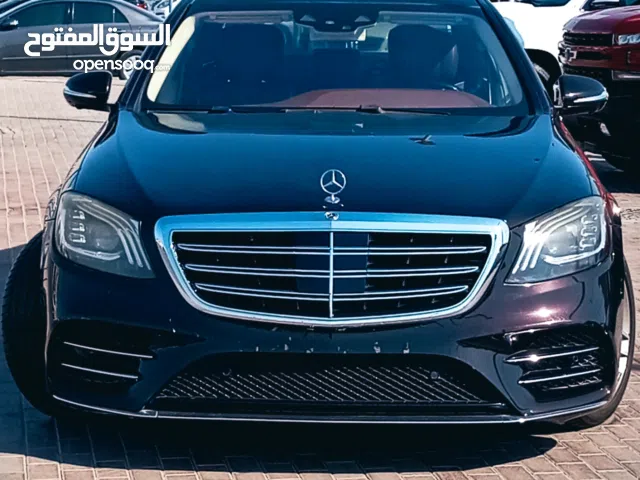 مرسيدس بنز S560 للبيع في سوق الحراج الشارقة نموذج 2018. وارد امريكا الدفع يكون كاش أو بنك....