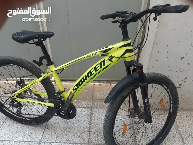 بايسكل جبلي ماركة شاهين حجم 27 جديد نضيف توب انصح بشرائه ................ فقطط