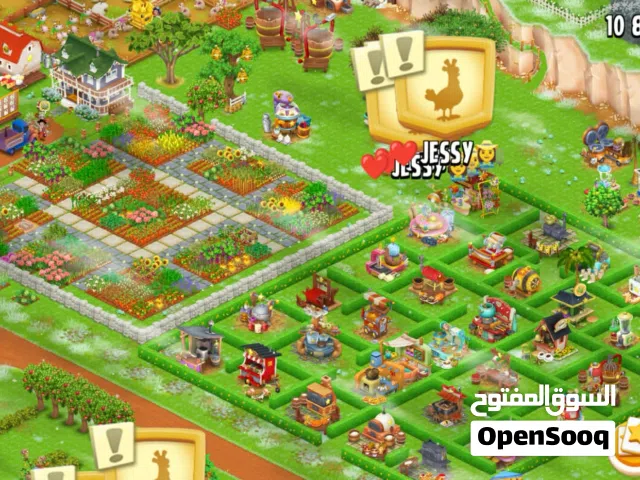 مزرعة هاي داي مستوى 160  Hay Day farm lvl 160