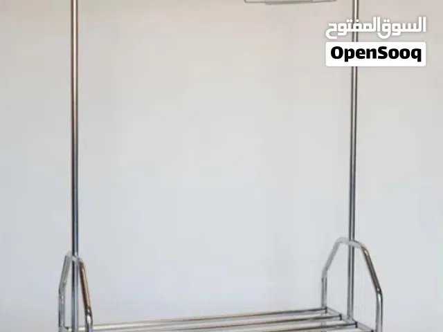 Clothes rack hanger with 4 wheels heavy duty chrome plated almost new