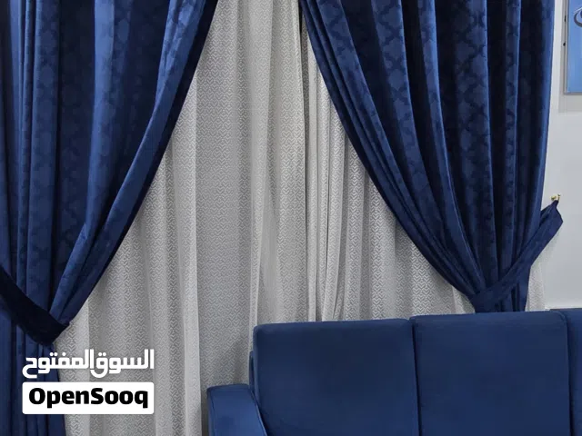 Custom sofa set and curtains for sale