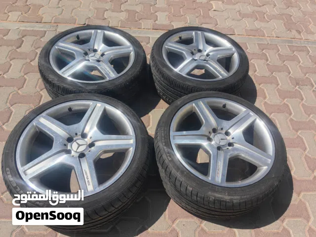 للبيع رنقات وإطارات مرسيدس AMG حجم 19 عرضين وكاله