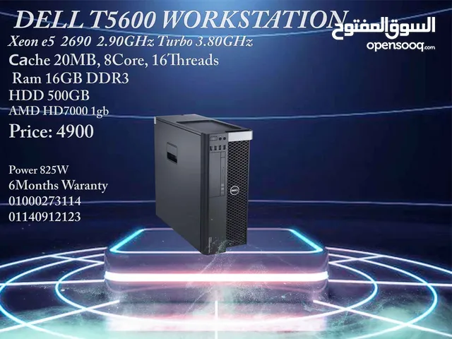 Dell T5600 WORKSTATION single