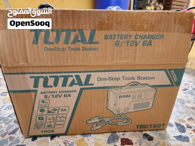 شاحن بطارية سيارة وجطل نوع توتال total جديد