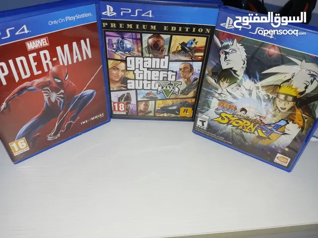 تلاتة دسكات ps4 الله يبارك استعمال انظيف