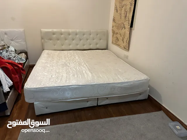 Queen size bed, sofa and table and chairs