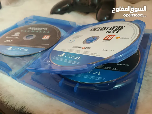 ثلاث الواحد ع 15سيدي لعبة Assassins مترجم عربي واثنين لعبة THE LAST OF US PART 2 ويد بلايستيشن4 اصلي