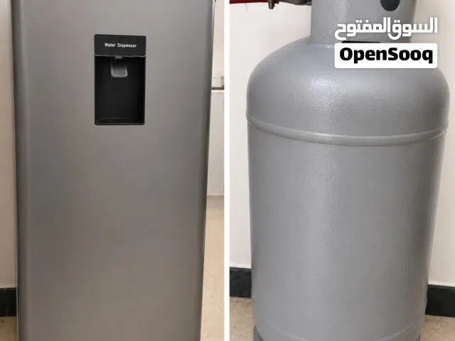 تلاجة شبه جديدة زايد دولاب مستعمل زايد انبوبة غاز وبتوجاز عين واحد