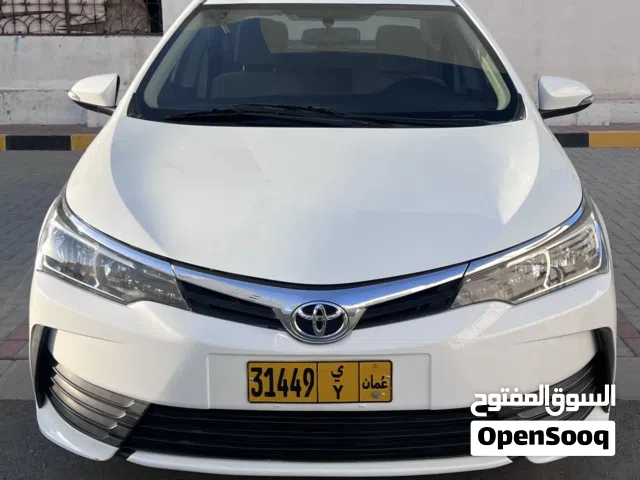 Toyota corolla 2019 - clean GCC spec single used