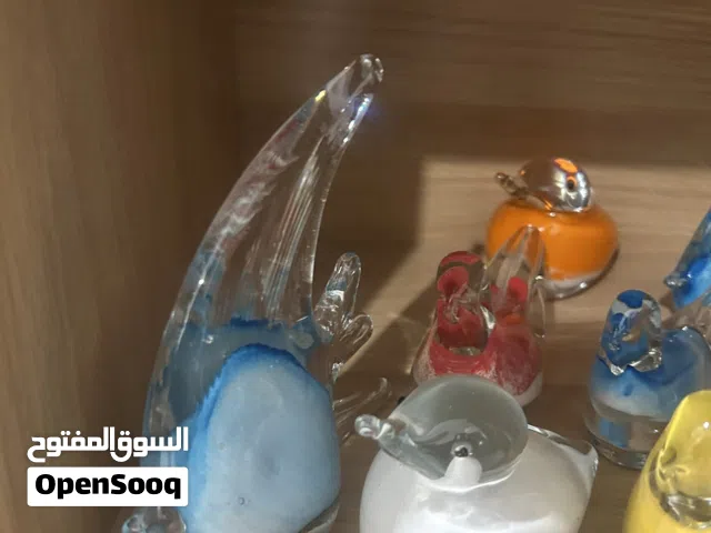 مجسمات زجاج فخمه وثقيله