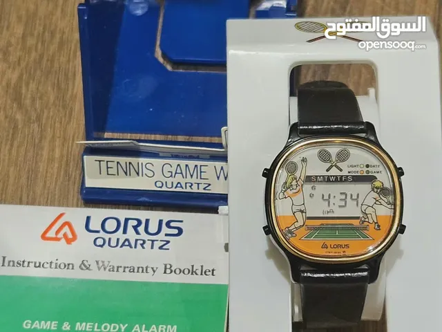 Seiko - Lorus Y757 .. Game Tennis (1985) vintage / Brand New   ساعة سيكو لوروس(لعبة التنس) فنتج 1985