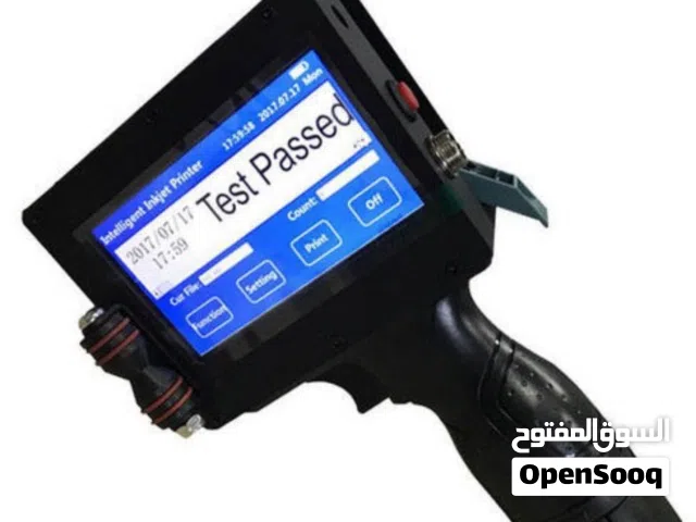 طباعة تاريخ الإنتاج والصلاحية  طابعة ذكية محمولة باليد نافثة الحبر