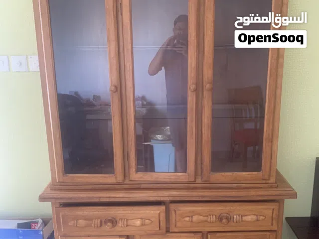 wooden display cabinet