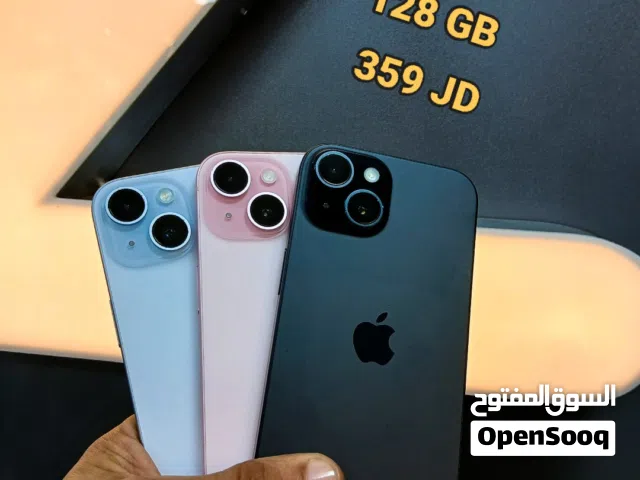 Apple iPhone 15 128 GB in Amman