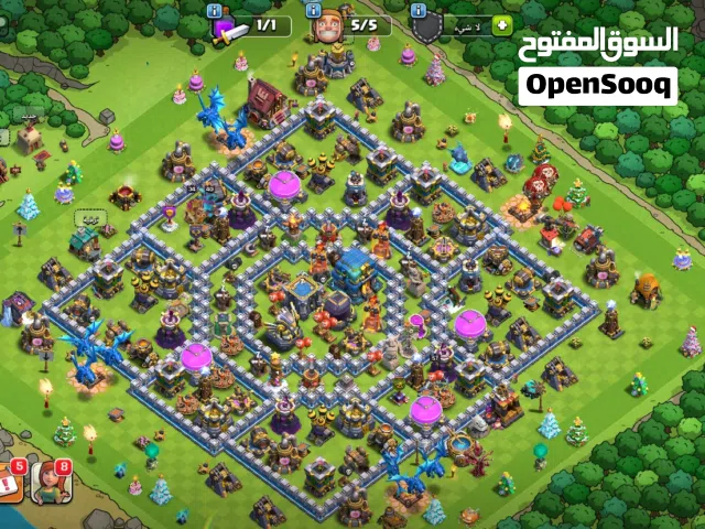 حساب clash of clans