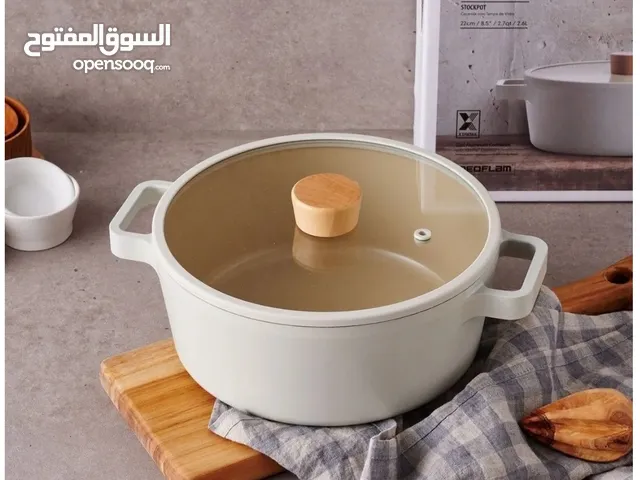 أطقم حلل سيراميك جرانيت استانلس طقم كنك صواني تقديم