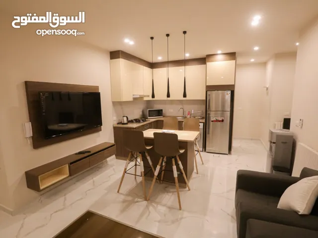 100 m2 2 Bedrooms Apartments for Rent in Amman Abdoun Al Shamali