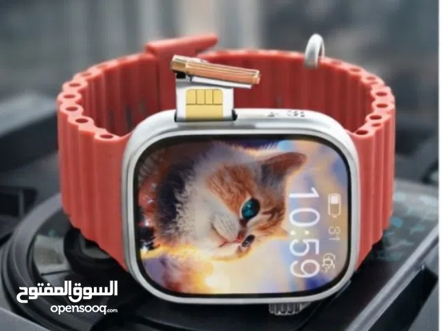 ساعه ابو كيمره وشريحه  ساعة Watch Ultra 2 – إصدار 7 في 1 (Deluxe Edition)