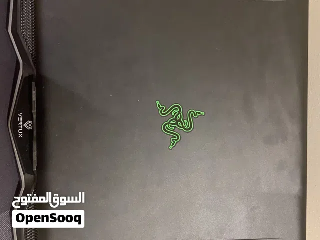 Razer blade 17 pro i7 32gb ram gaming laptop  لابتوب قيمنج ريزر بليد 17 برو