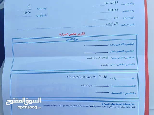 Used Peugeot 307 in Amman