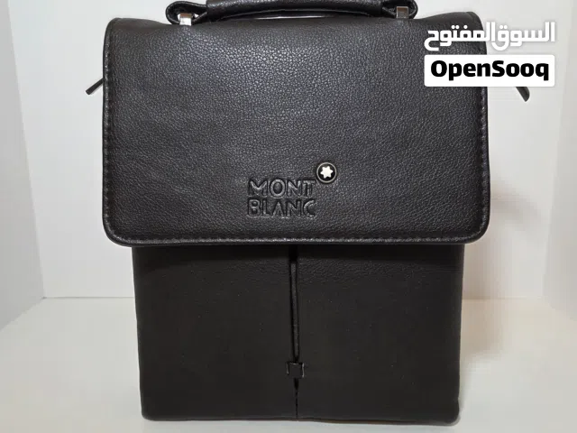 MontBlanc genuine leather Messenger Men Bag