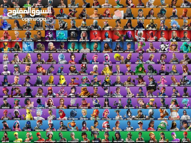 حساب 252 سكن فيه ترافيس سكوت و سكن الايكونك و من سيزن 4 إلى الان