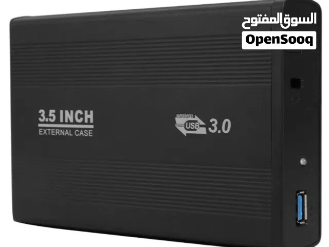 النوع  حافظة هارد ديسك خارجية (External Case) المقاس المدعوم