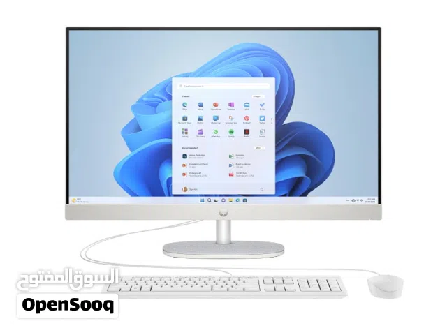Hp all in one. شبه جديد  core I 7 gen 13