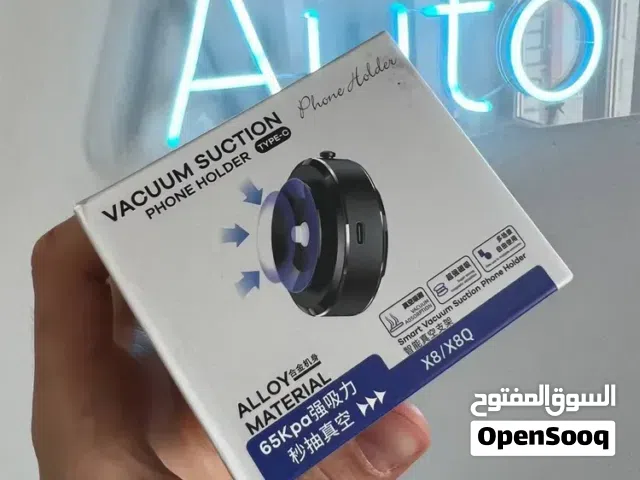 حامل هاتف مبتكر بتقنية الشفط والامتصاص المغناطيسي حامل هاتف محمول بتقنية الشفط الذكية phone holder