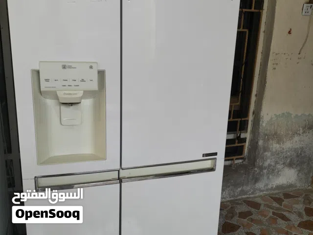ثلاجه LG لنير ثلاجه+مجمده+براد ماء+صانعة ثلج مكعبات ومبروش اخت الجديد للعلم سمارت واي فاي
