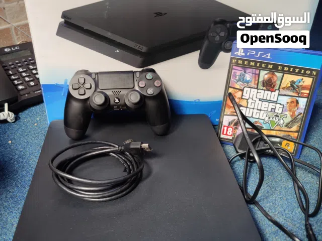 PS4 SLIM EDITION 1TB WITH GTA 5