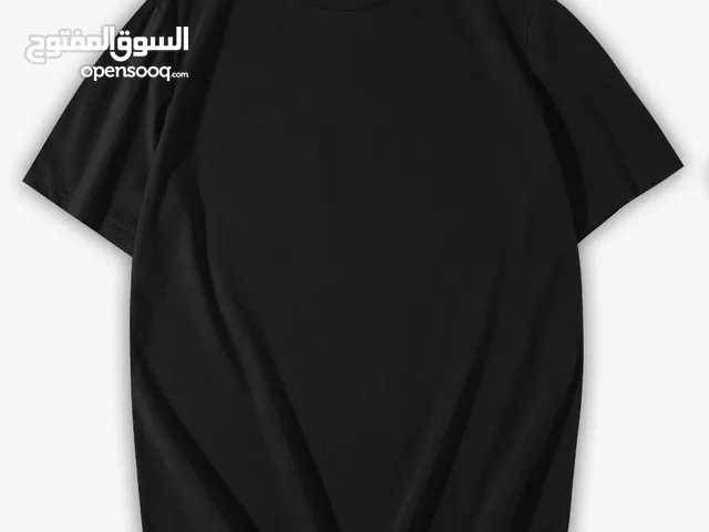 تيشيرت اوفر سايز قطن سادة