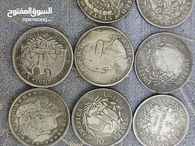عملات انتيك متنوعه وتذكارية