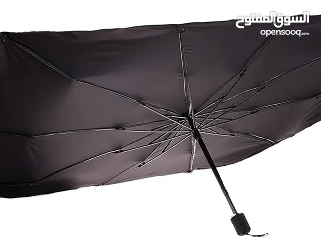 مظلة واقية من الشمس للزجاج الامامي للسيارة - مظلة قابلة للطي للزجاج الامامي للسيارة، مناسبة للشاحنات