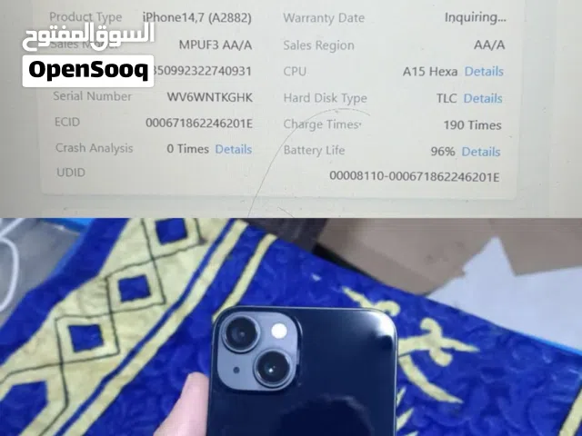 Apple iPhone 14 128 GB in Amman