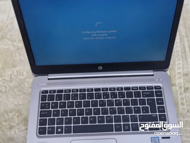 HP Folio core i5-2.4GHZ-256 GB M2 NVME- 8 GB RAM-14" display windows 11 orginal adapter