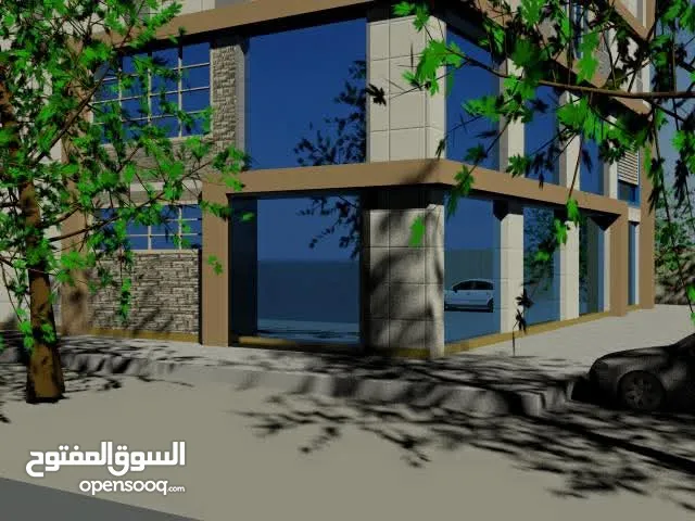 بناية تجاريه حديثة طابقين للإيجار في حي الجامعة