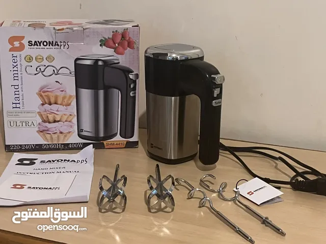 خفاقة sayona hand mixer مع مضارب خفق ومضارب عجن