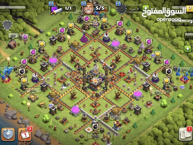 Clash of Clans Accounts and Characters for Sale in Farwaniya