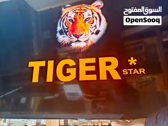 شاشه تايجر 55بوصه عادي مع علاقه حيط وريموت fullhd  للبيع