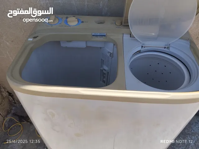 غسالة شارب حوضين بحالة جيدة